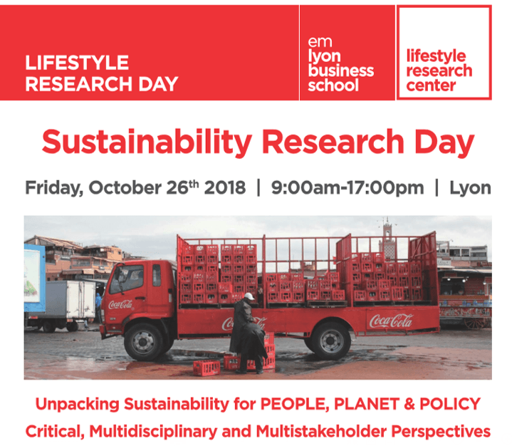 Sustainability Research Day – October 26, 2018